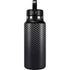 Black Carbon Fiber Specialty Texture Material Hydro Flask 32oz Wide Mouth Skin